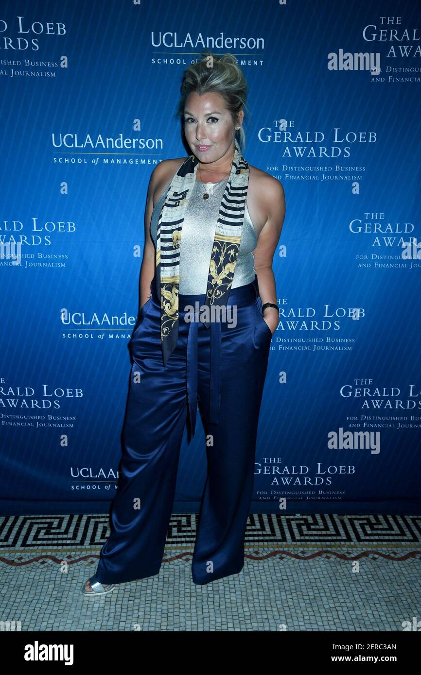 Emily Salveson attends the 61st Annual Gerald Loeb Awards for