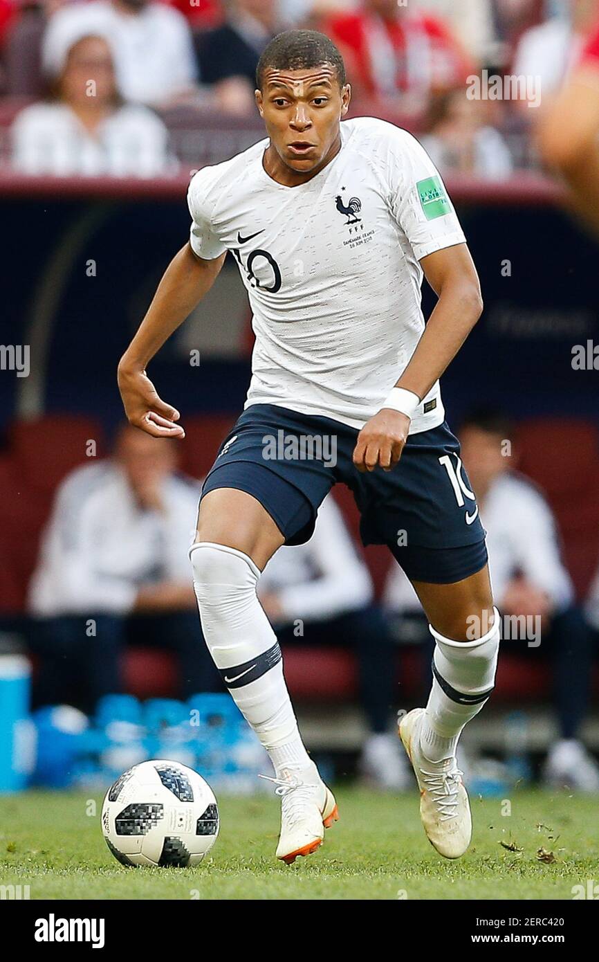 Moscou Mo 26 06 18 Denmark Vs France Kylian Mbappe Of France During The Match Between Denmark And France Valid For The Third Round Of Group C Of The 18 World Cup