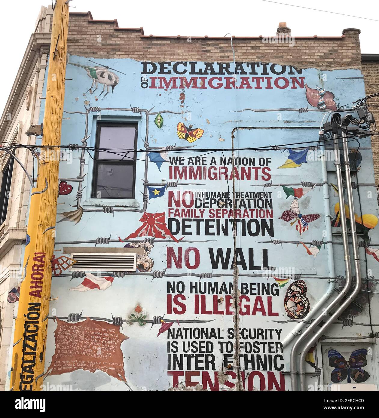 Chicago's Pilsen, which was first inhabited by a large Polish population before the fabric