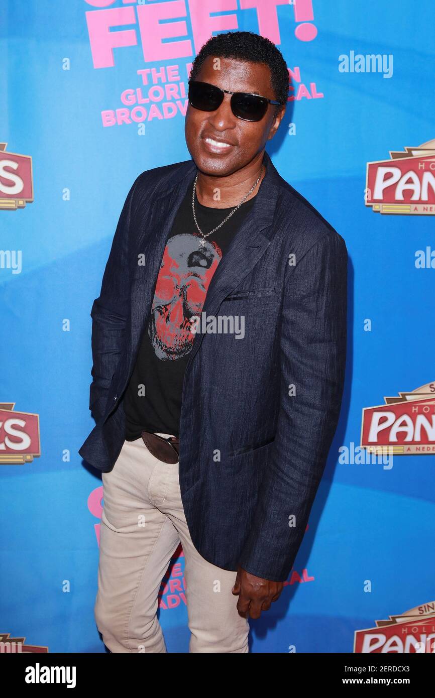 Babyface attends The Los Angeles Engagement Of 'On Your Feet!' The Emilio And Gloria Estefan Broadway Musical held at Hollywood Pantages Theatre on July 10, 2018 in Hollywood, California, United States. (Photo by Art Garcia/Sipa USA) Stock Photo
