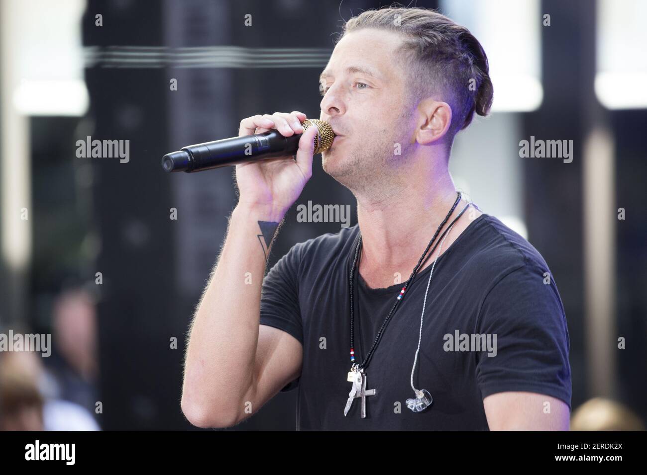Singer and lead vocalist of One Republic Ryan Tedder. Rockband ...