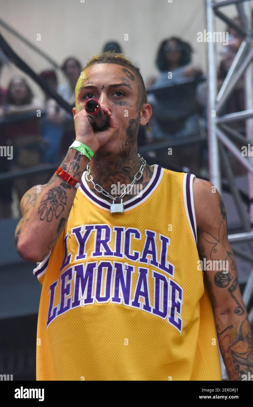 Li Skis Rapper Rapper Lil Skies attends The Greatest Day Ever Music Festival and ...