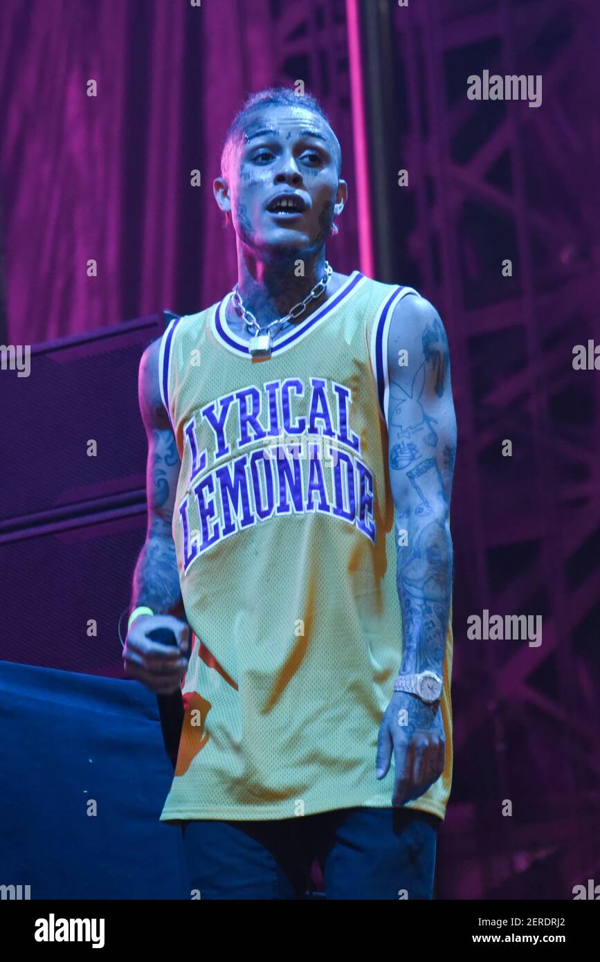 Li Skis Rapper Rapper Lil Skies attends The Greatest Day Ever Music Festival and ...
