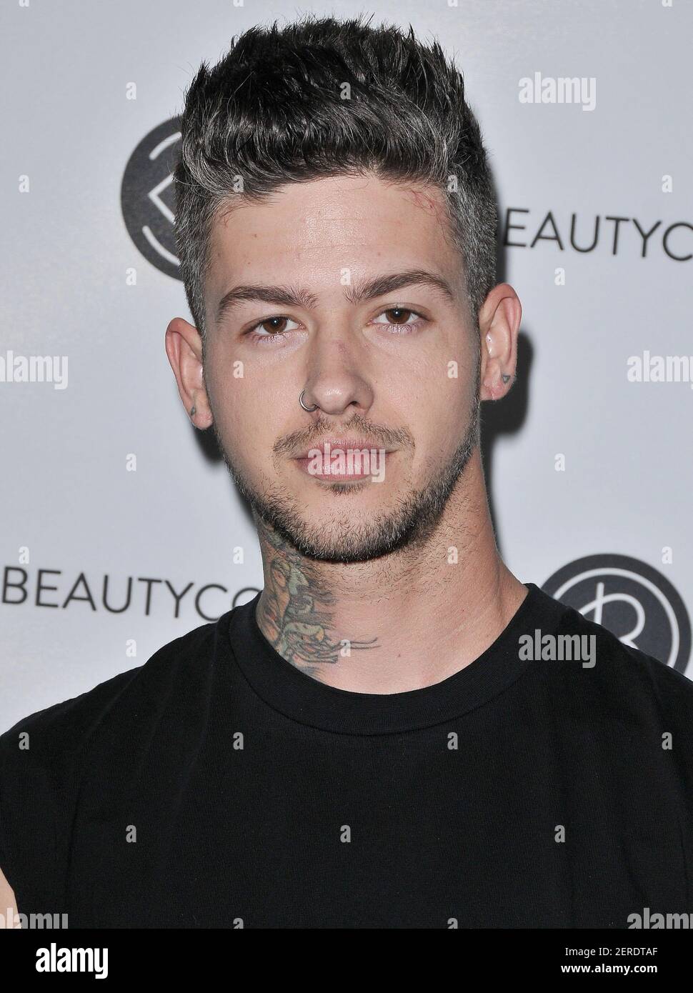 Travis Mills arrives at the Beautycon Festival LA 2018 held at the Los Angeles Convention Center