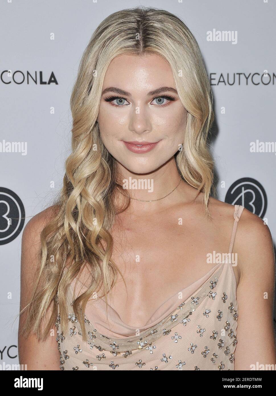 Paige Lorentzen arrives at the Beautycon Festival LA 2018 held at the