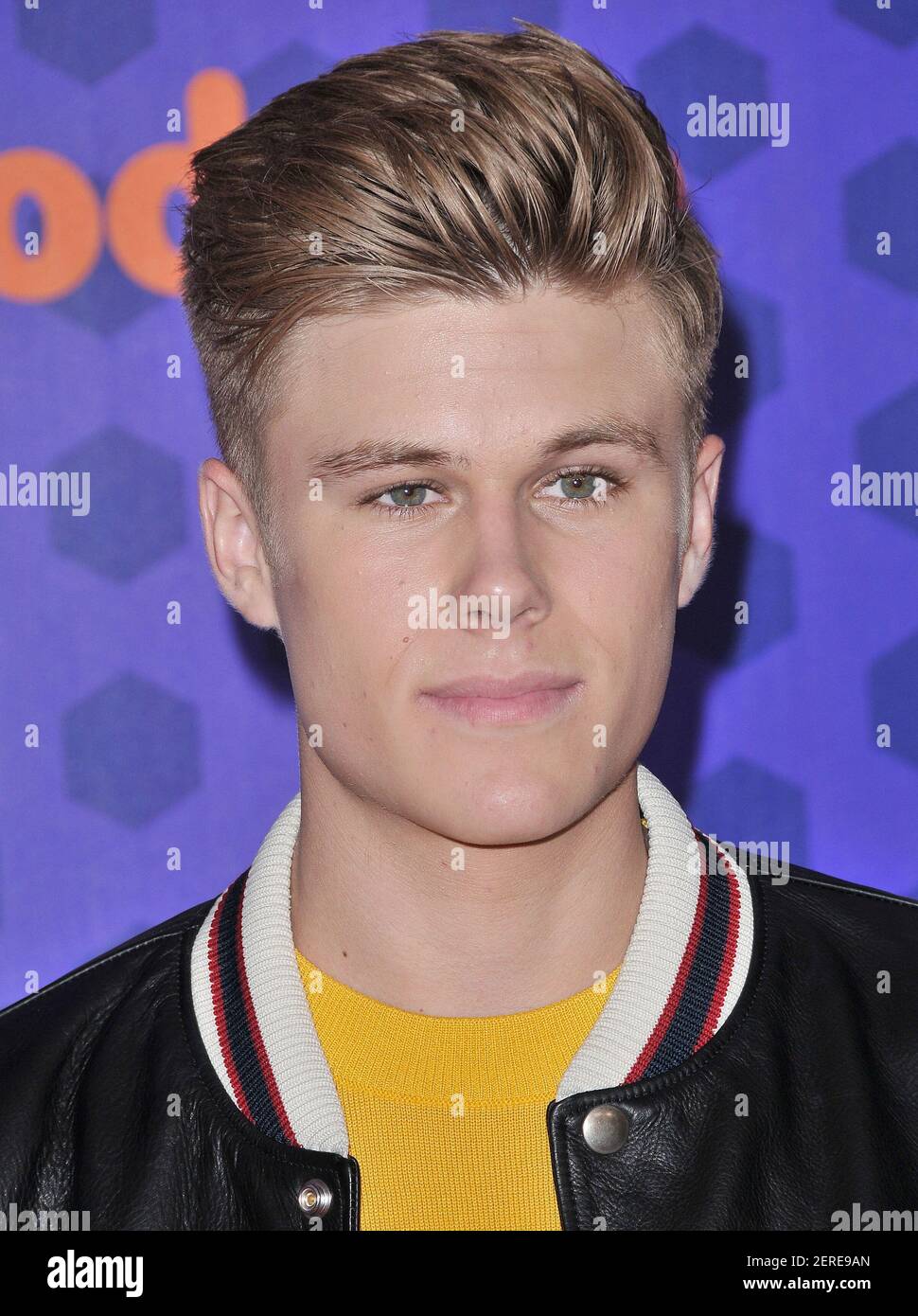 Owen Joyner arrives at the Nickelodeon's Kids’ Choice Sports 2018 held