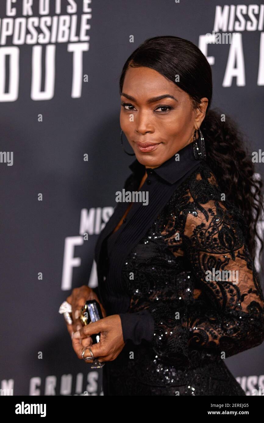 Actress Angela Bassett who plays "Erika Sloane" in Mission: Impossible
