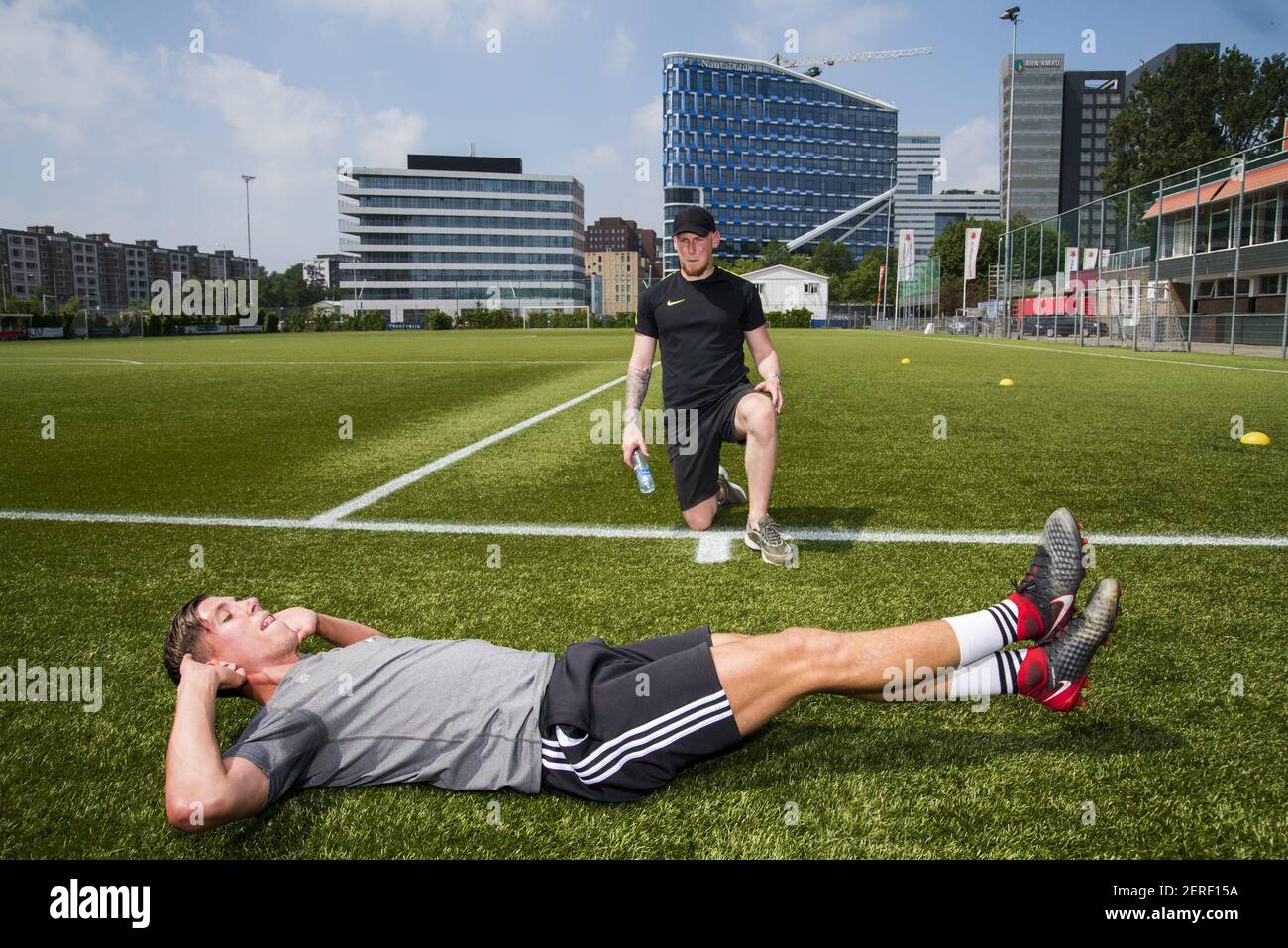 AMSTERDAM , AFC , 30052018 , Joey Potveer , keeper Joey Potveer