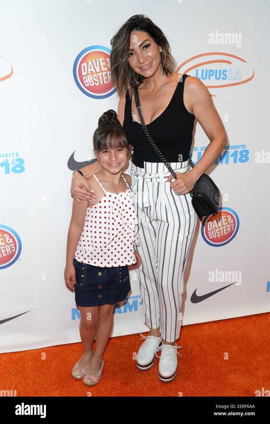 Gia Francesca Lopez and Courtney Laine Mazza at Michael B. Jordan And