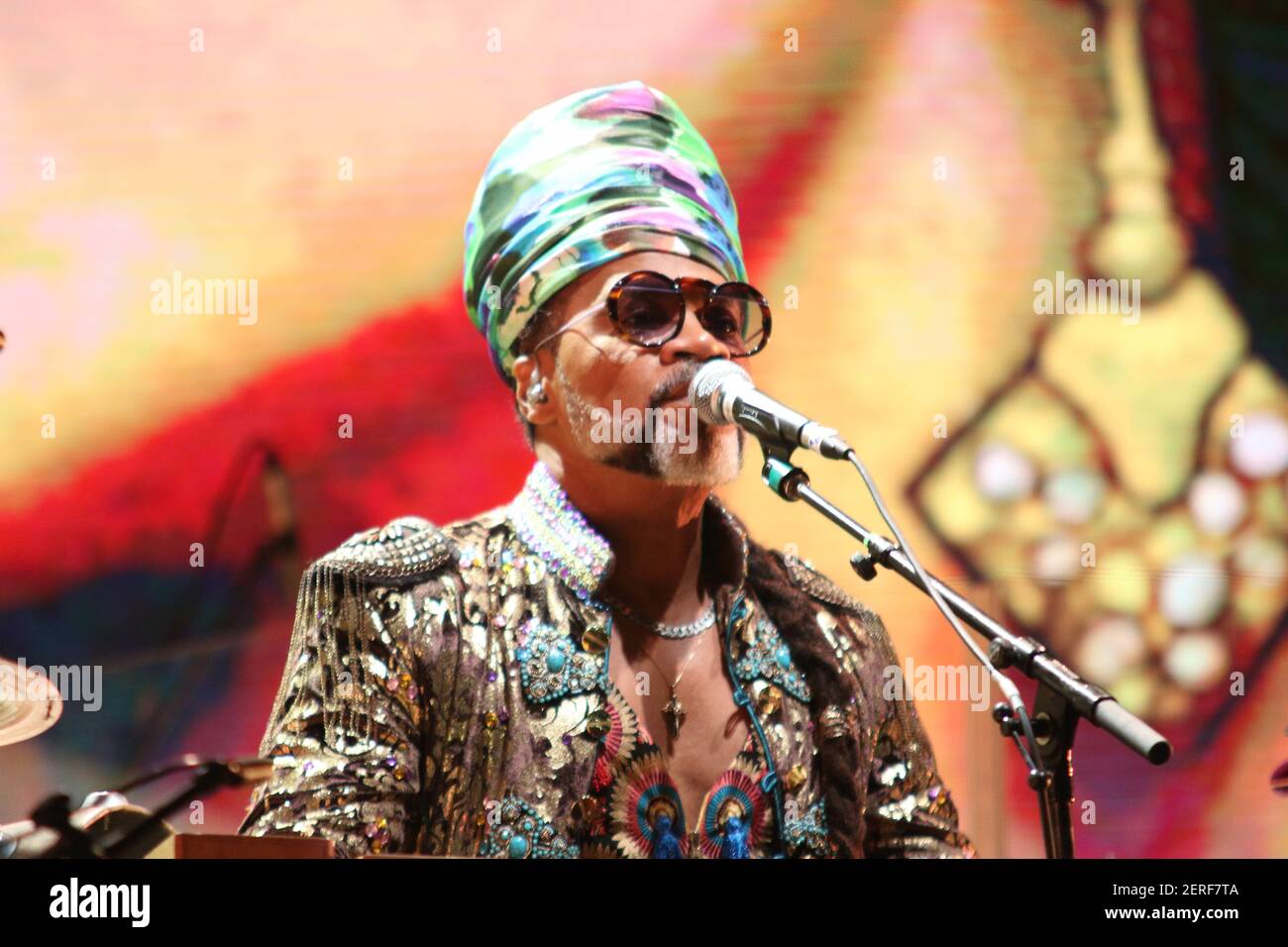 SALVADOR, BA - 28.07.2018: SHOW TRIBALISTAS EM SALVADOR - Marisa Monte on  Show Tribalistas in Salvador By Tiago Caldas (Photo: Tiago Caldas/Fotoarena  Stock Photo - Alamy