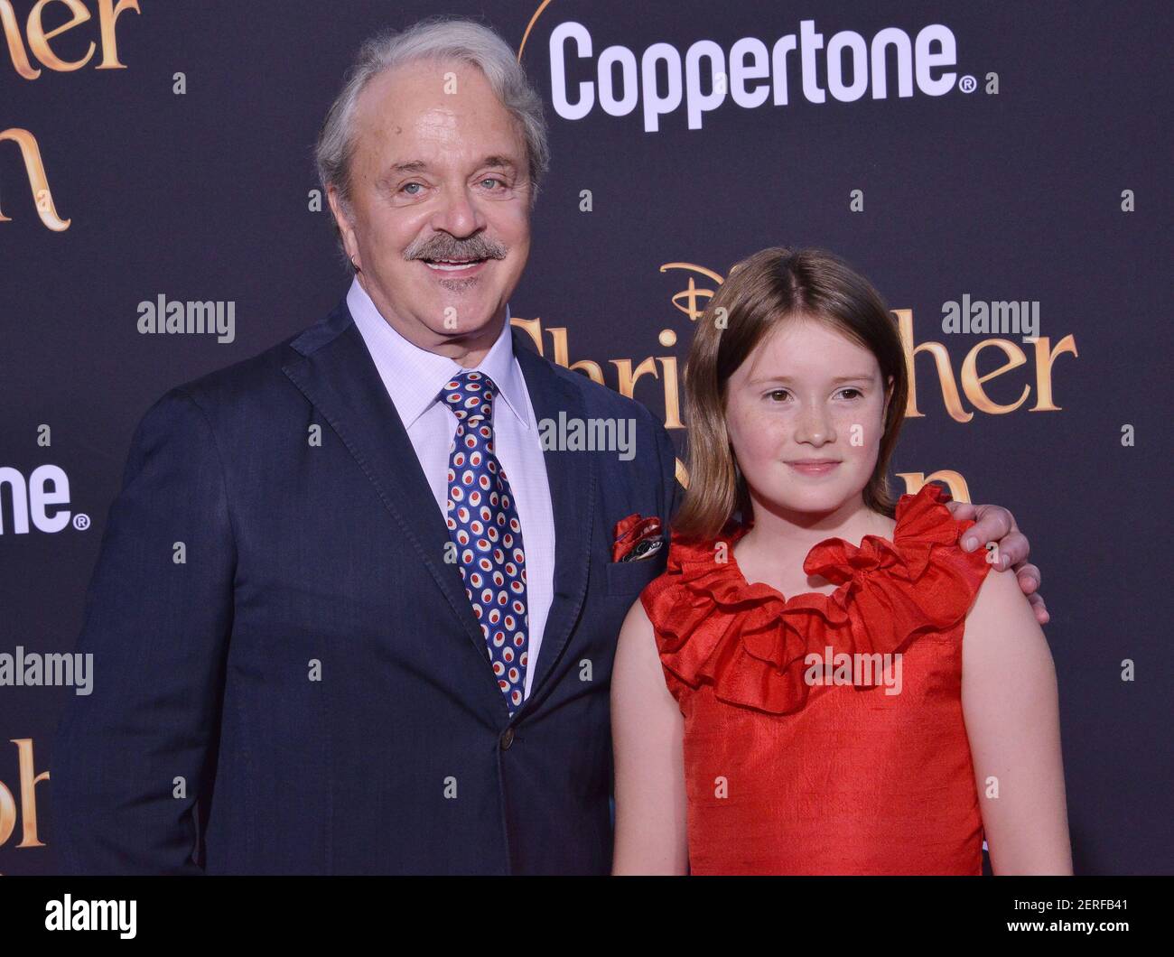 (L-R) Jim Cummings and Bronte Carmichael at the Disney’s “Christopher ...