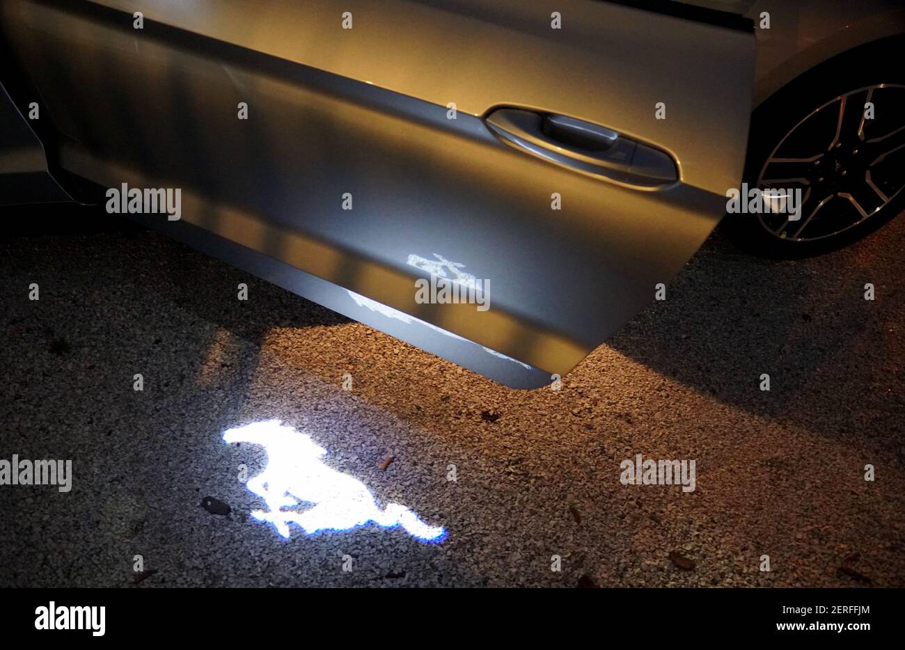 Ford mustang door lights deals