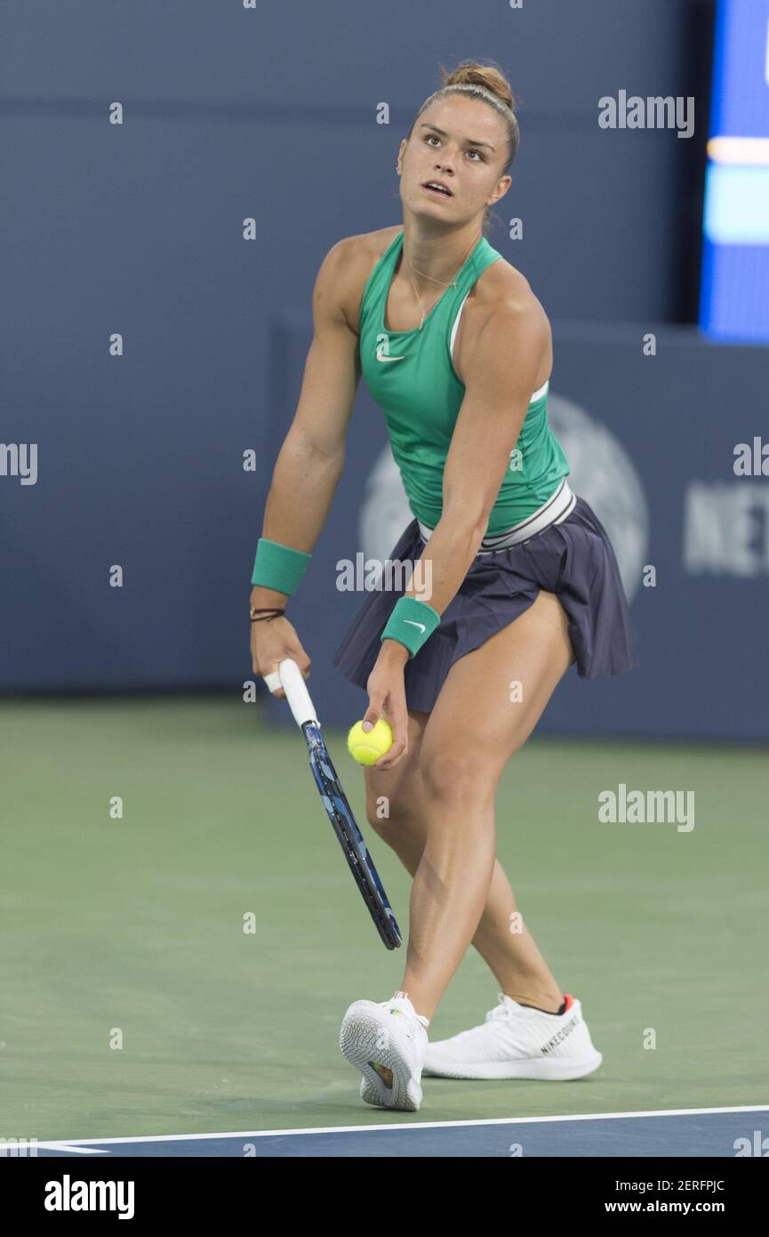 Maria Sakkari defeats Danielle Collins, 3-6, 7-5, 6-2, during Mubadala  Silicon Valley Classic tennis tournament in San Jose, California, United  States on August 4, 2018. (Photo by Yichuan Cao/Sipa USA Stock Photo - Alamy