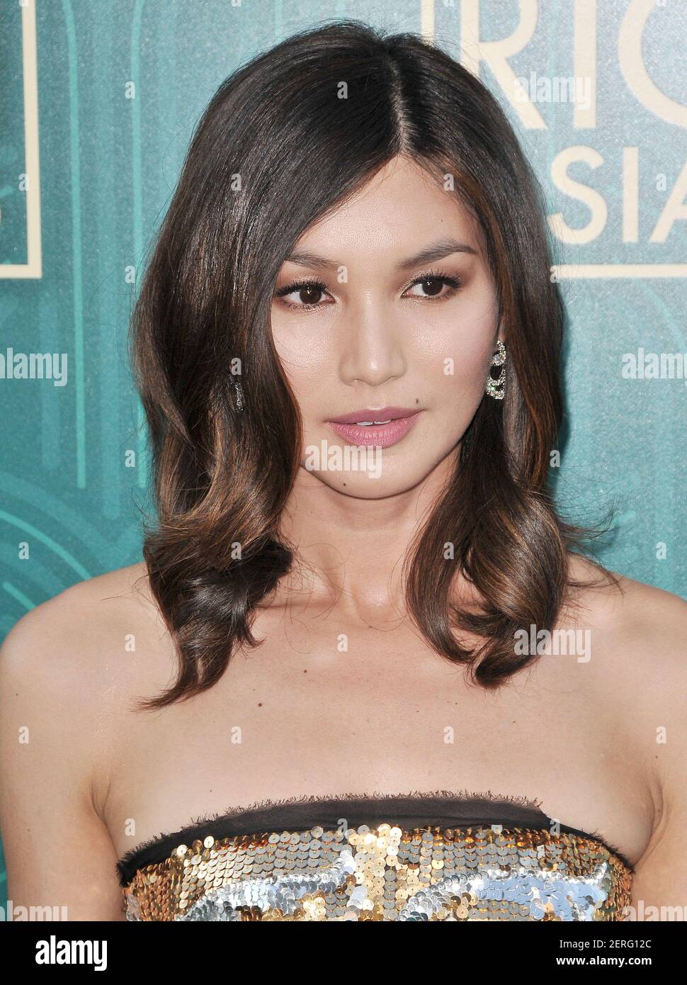 Gemma Chan arrives at the “Crazy Rich Asians” Los Angeles Premiere held