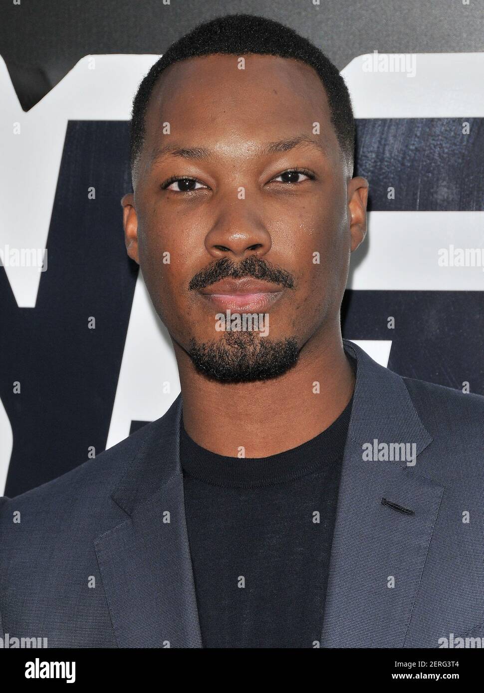 Corey Hawkins arrives at the “BlacKkKlansman” Los Angeles Premiere held