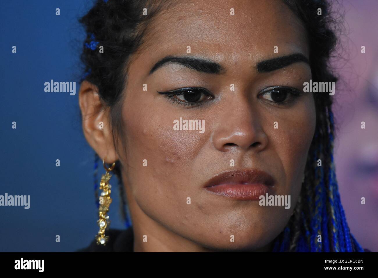 Alys Sanchez during a press conference to promote ’ Box Fight Function