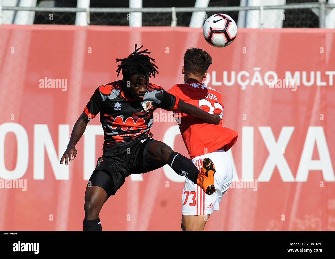 Seixal, 08/11/2018 - SL Benfica b received this afternoon the LeixÃµes SC  in Caixa Football Campus, in game to count for the 1st Matchday of the II  Liga 2018/2019. Jota (Ã lvaro