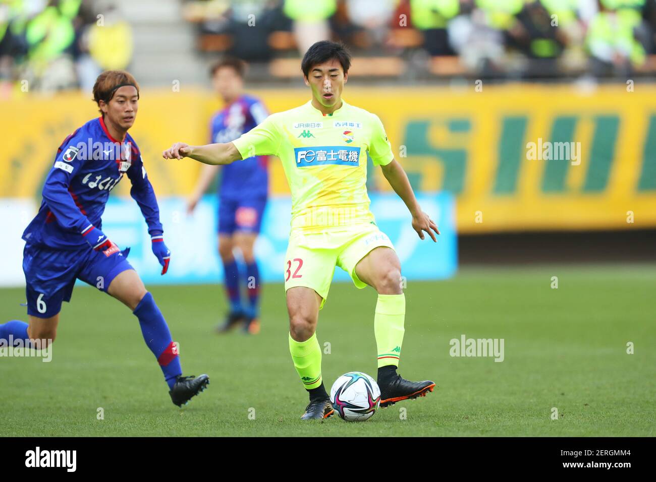 Fukuda Denshi Arena Chiba Japan 28th Feb 21 Issei Takahashi Jef February 28 21 Football Soccer 21 J2 League Match Between Jef United Ichihara Chiba 1 1 Ventforet Kofu At Fukuda Denshi