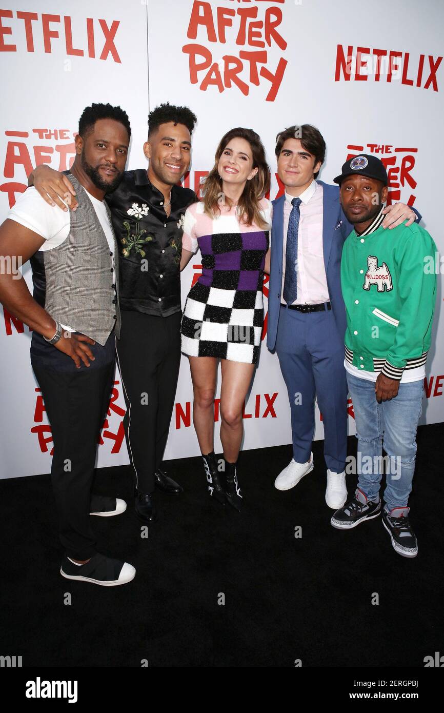 Blair Underwood Kyle Harvey Shelley Hennig Harrison Holzer Jordan Rock Attend The Los Angeles Screening Of Netflix S The After Party Held At Arclight Cinema Hollywood On August 15 18 In Los Angeles