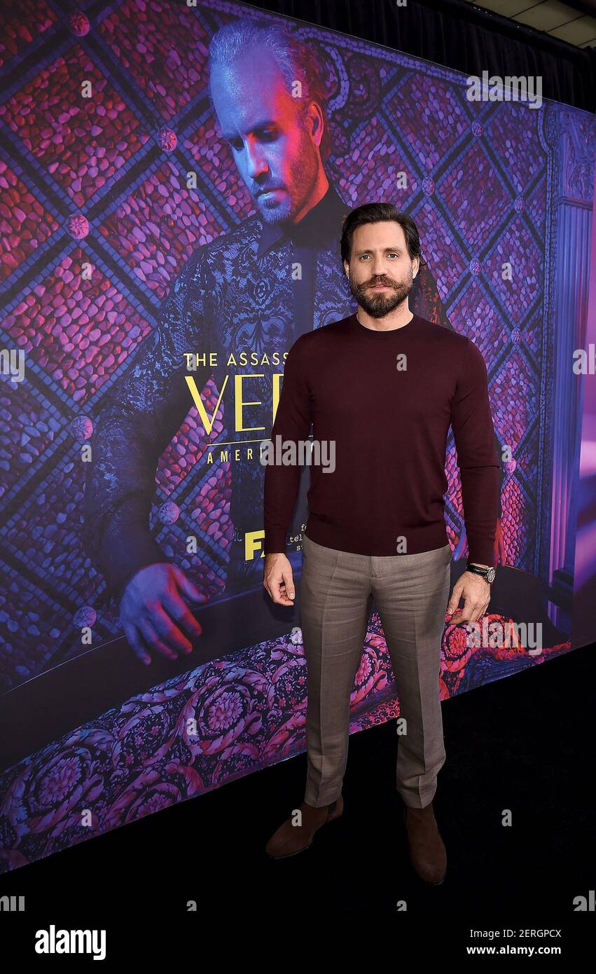 LOS ANGELES - AUGUST 15: Édgar Ramírez attends a screening and Q&A for Fox  21 Television Studios and FX's “The Assassination of Gianni Versace:  American Crime Story” at the Bing Theater at