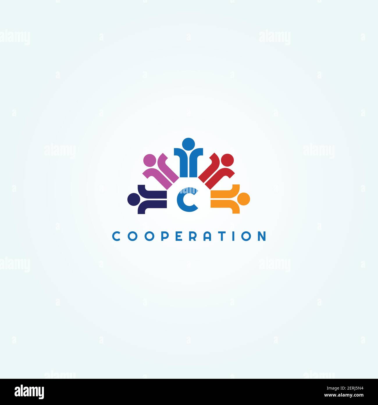 teamwork cooperation icon for apps or websites Stock Vector Image & Art ...