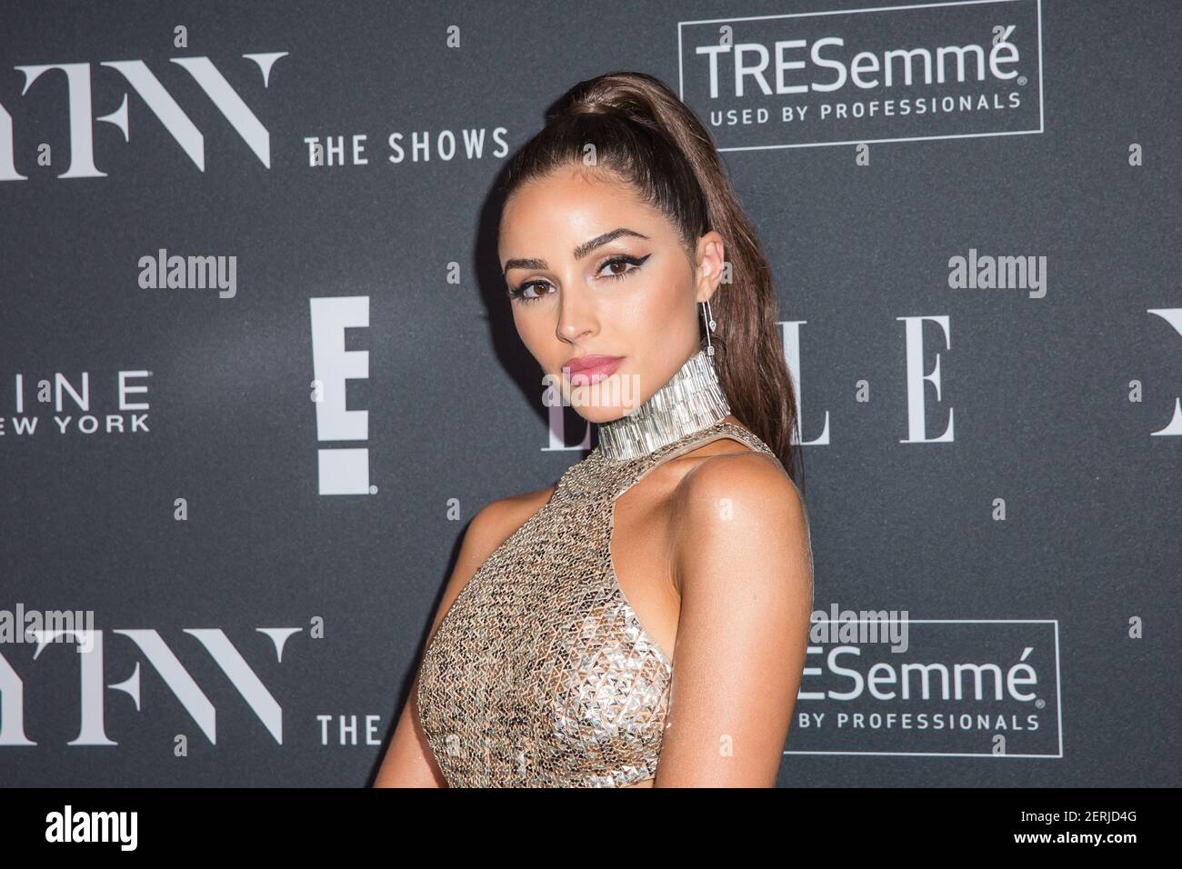 Olivia Culpo as E!, ELLE & IMG celebrate the Kick-Off To NYFW: The