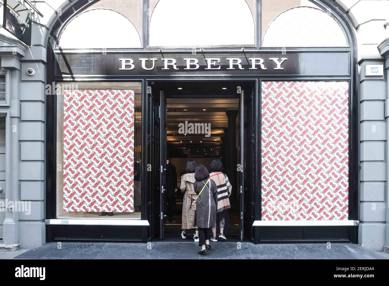 General view of a Burberry store in Covent Garden, London, UK on September  6, 2018 as the luxury fashion house has said it will stop the practice of  burning unsold goods, with