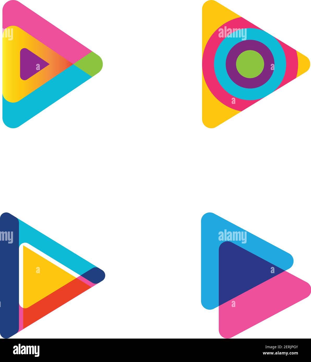 Vetor de Google Play Store app template on smartphone device