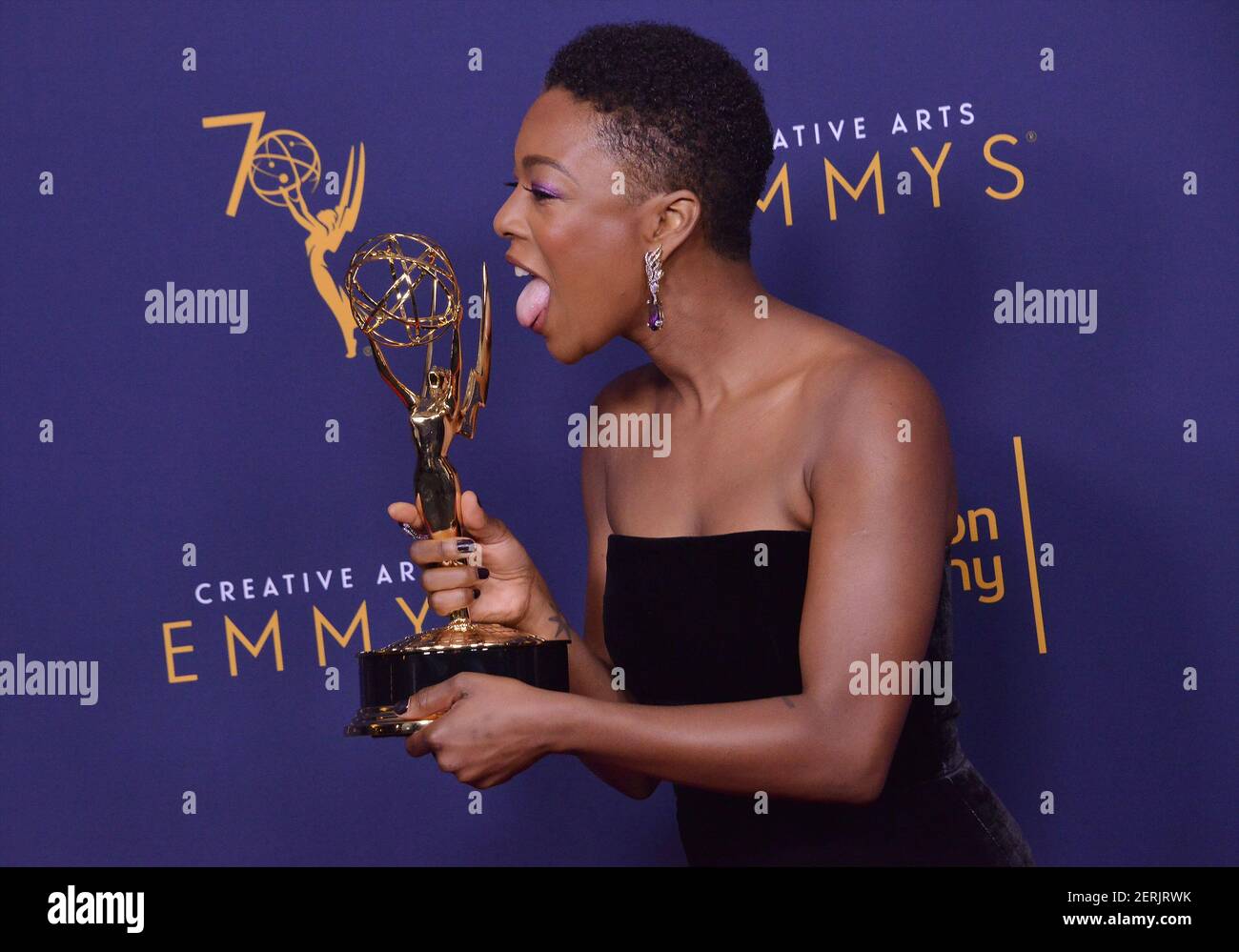Samira Wiley, winner for Outstanding Guest Actress in a Drama Series