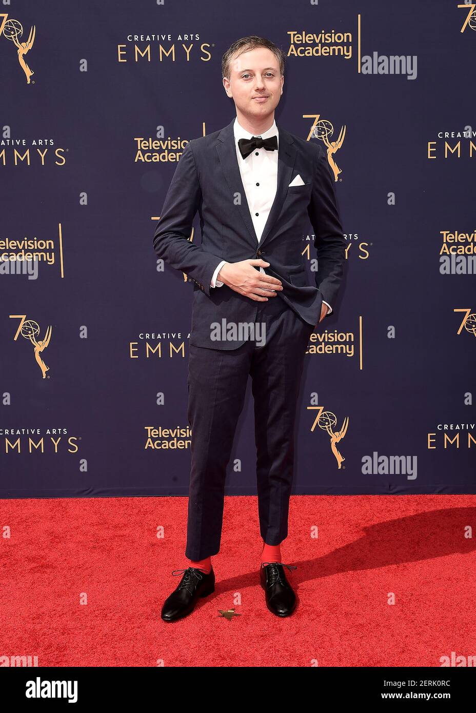 LOS ANGELES - SEPTEMBER 9: Elliot Thompson attends the 2018 Creative ...