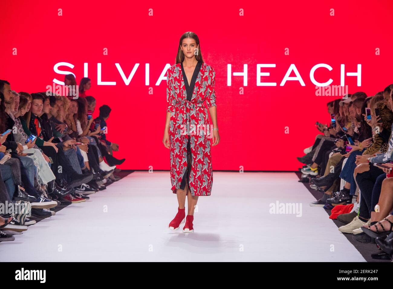 Models Present Creations by Silvian Heach, during the Amsterdam  International Fashion Week 2018 in Amsterdam, The Netherlands. (Photo by  DPPA/Sipa USA Stock Photo - Alamy