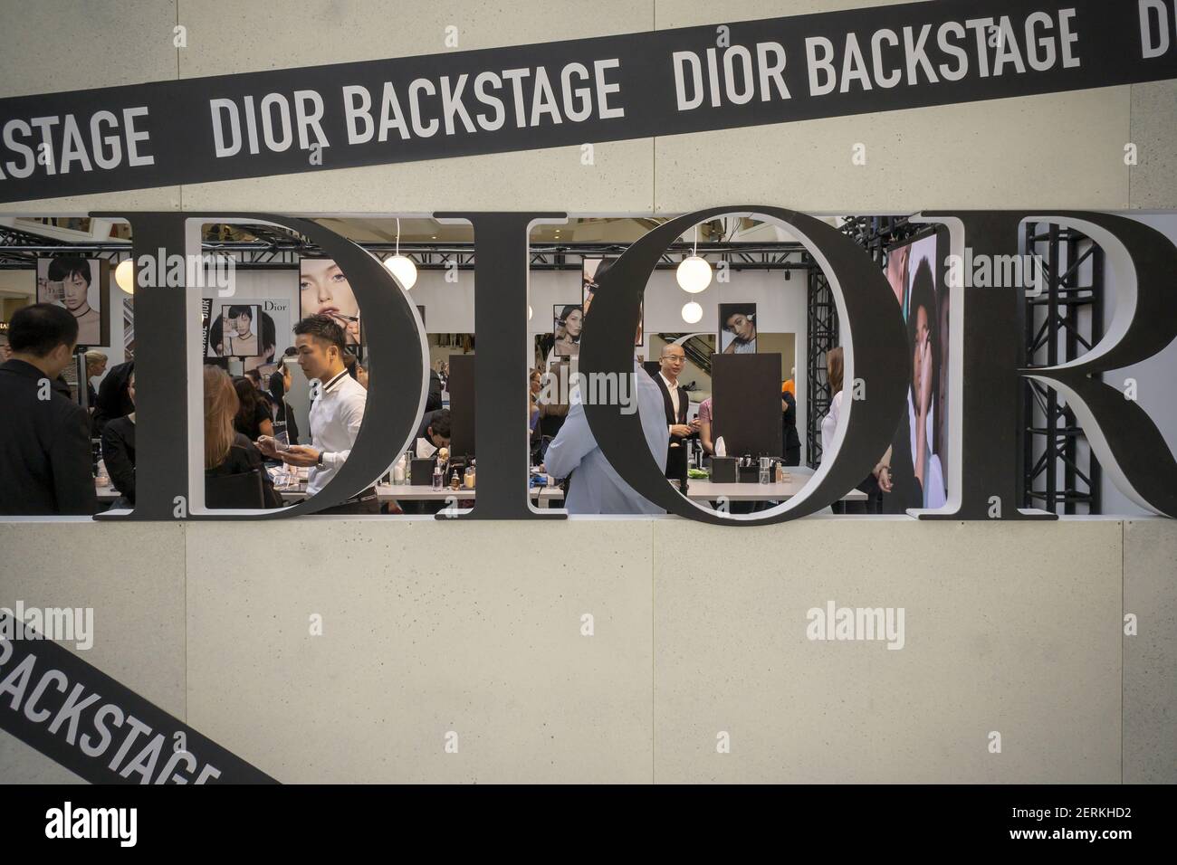 Dior backstage pop shop up