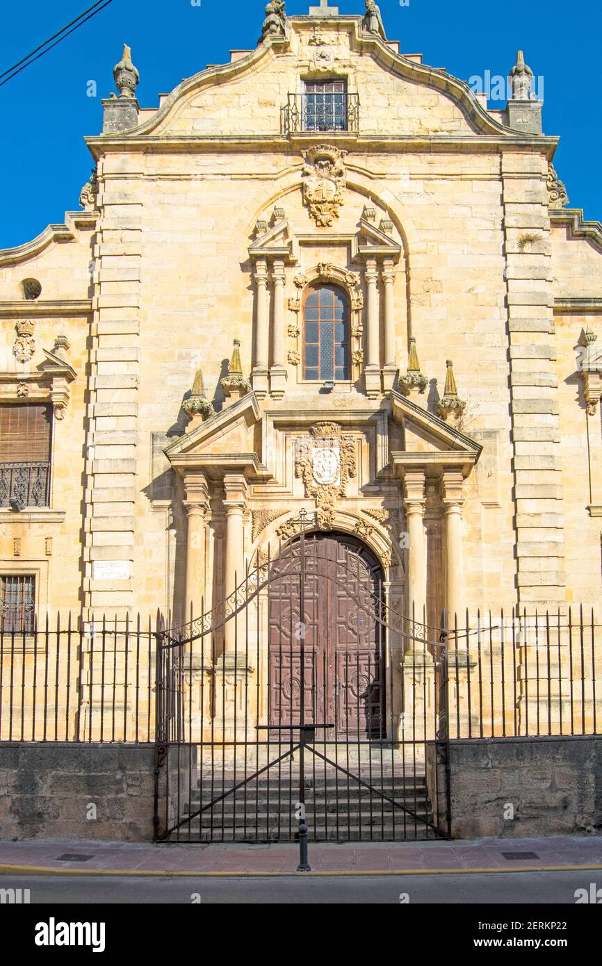 Church of Santa Cecilia in Ronda, Andalusia, Spain Stock Photo - Alamy