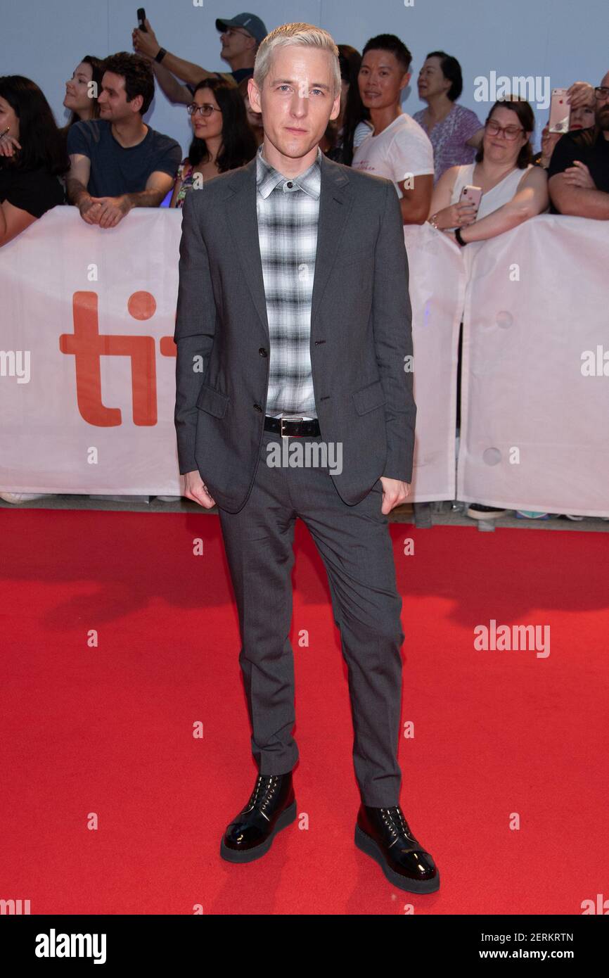 Justin Kelly attends the "Jeremiah Terminator Leroy" Premiere during