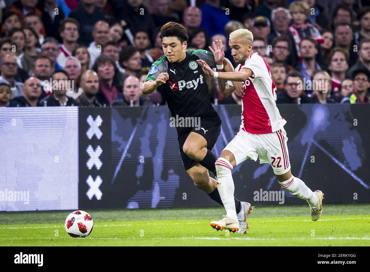 AMSTERDAM Ajax FC Groningen Football Eredivisie Season 2018 2019 