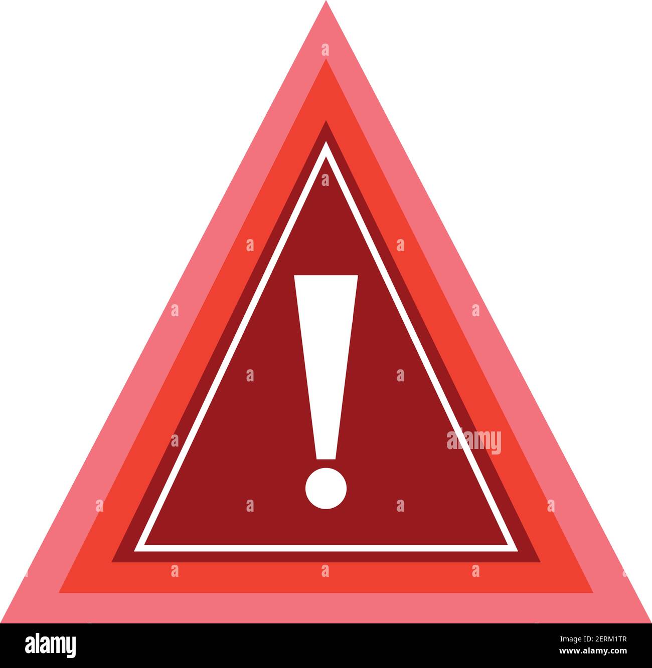warning alert sign board isolated Stock Vector Image & Art Alamy