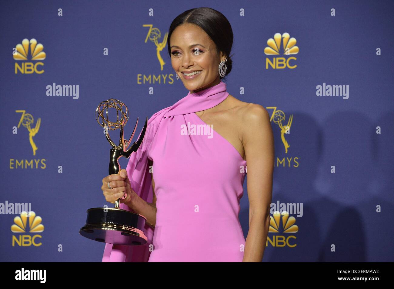 Thandie Newton, winner of the award for outstanding supporting actress