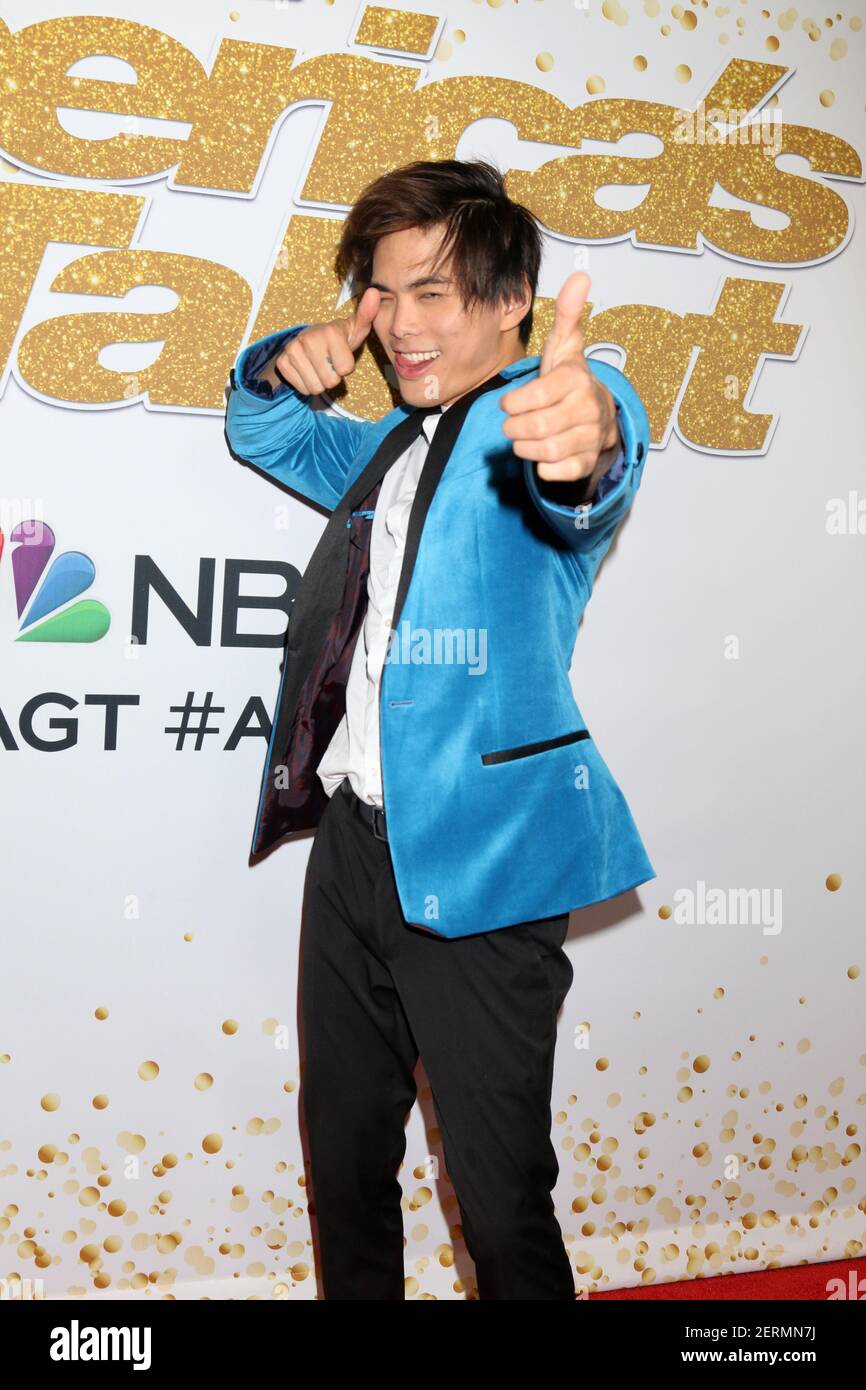 Winner of America's Got Talent 2018, Shin Lim at the "America's Got Talent"  Crowns Winner Red Carpet at the Dolby Theater on September 19, 2018 in Los  Angeles, CA. (Photo by Katrina