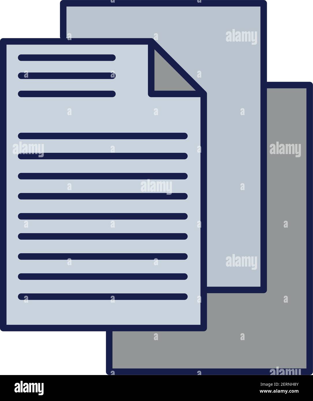 papers document office information work Stock Vector Image & Art - Alamy