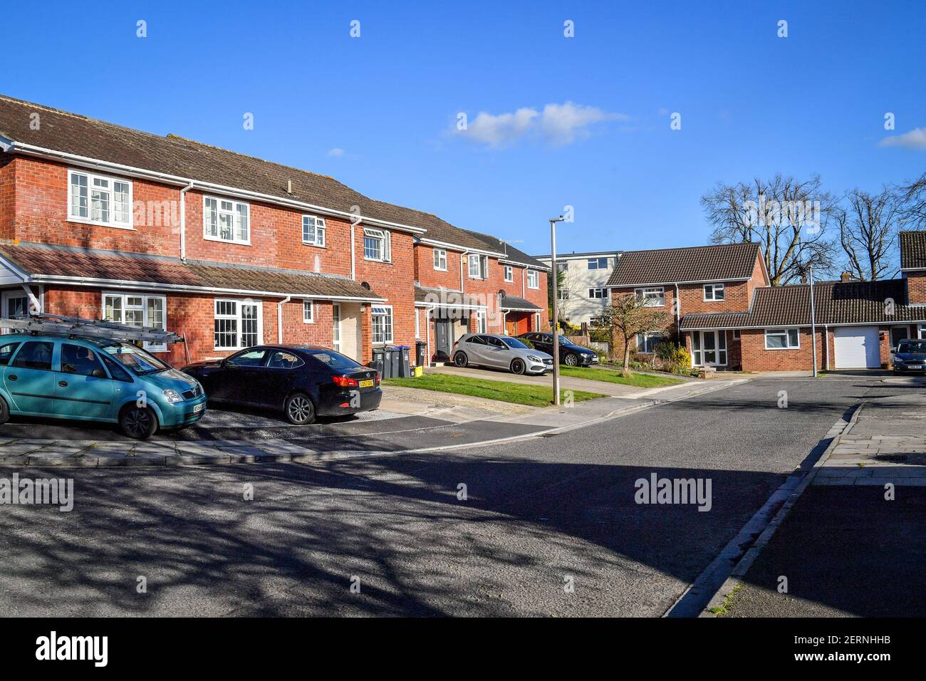 Christie Miller Road, where the Skripal's lived in Salisbury, Wiltshire