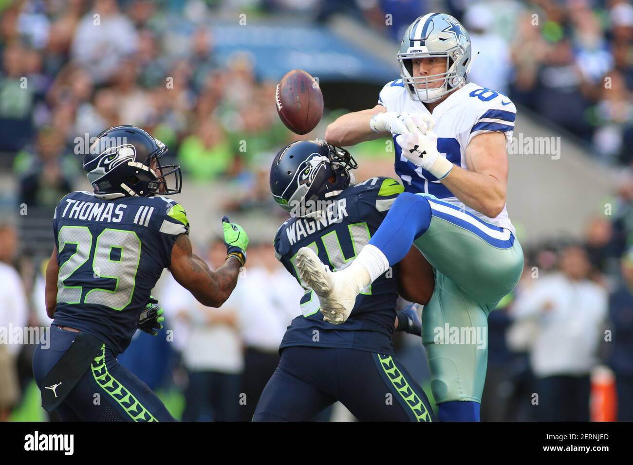 Dallas Cowboys tight end Sean McKeon (84) during an NFL football game  against the Denver Broncos, Sunday, Nov. 7, 2021, in Arlington, Texas. (AP  Photo/Matt Patterson Stock Photo - Alamy