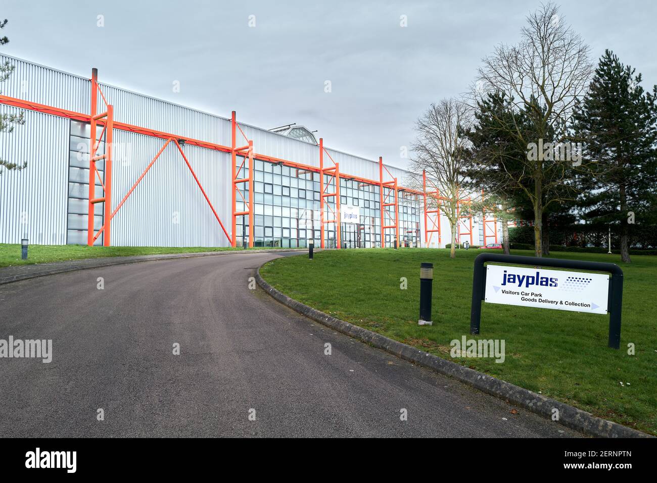 Jayplas (plastic recycling) factory, Oakley Hay Industrial Estate