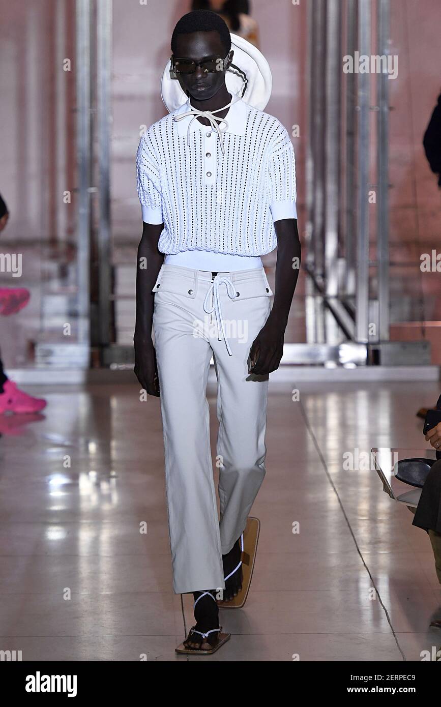 Future (rapper) walks on the runway during the Courreges Fashion Show ...