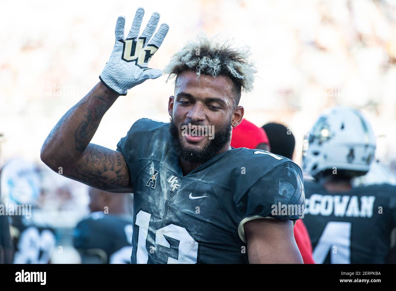 September 29 18 Orlando Fl U S Ucf Knights Wide Receiver Gabriel Davis 13 During 2nd Half Ncaa Football Game Between The Pitt Panthers And The Ucf Knights Ucf Defeated Pitt 45 14