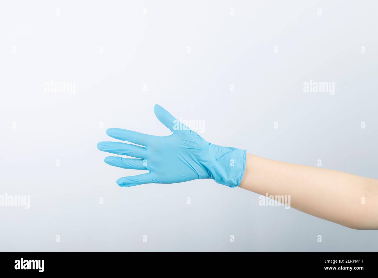 Latex glove fist hi-res stock photography and images - Alamy