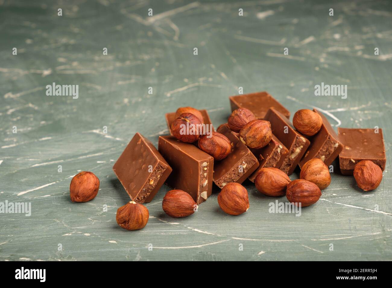Hazel nut chocolate hi-res stock photography and images - Alamy