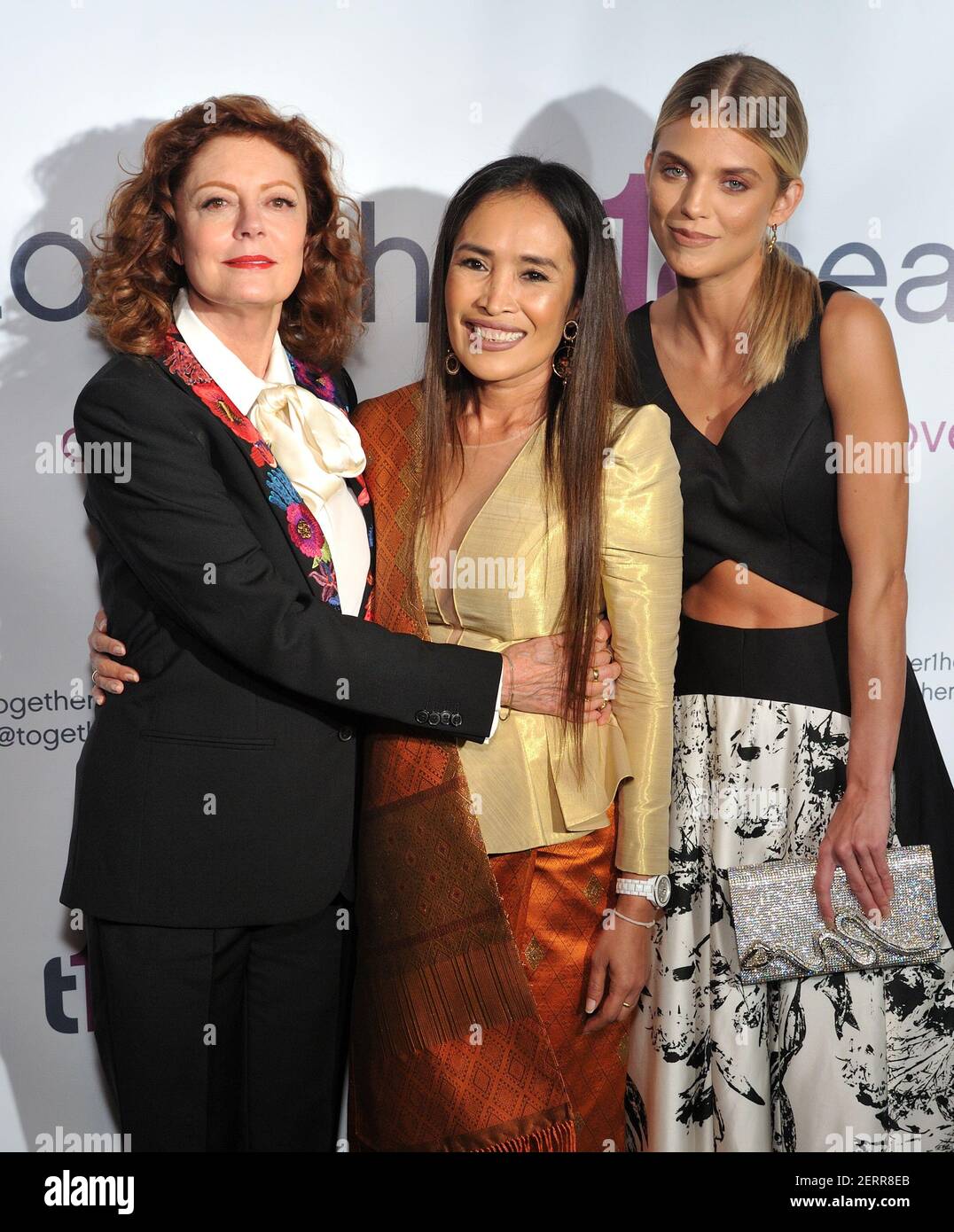L-R: Actress Susan Sarandon, Somaly Mam and actress AnnaLynne McCord