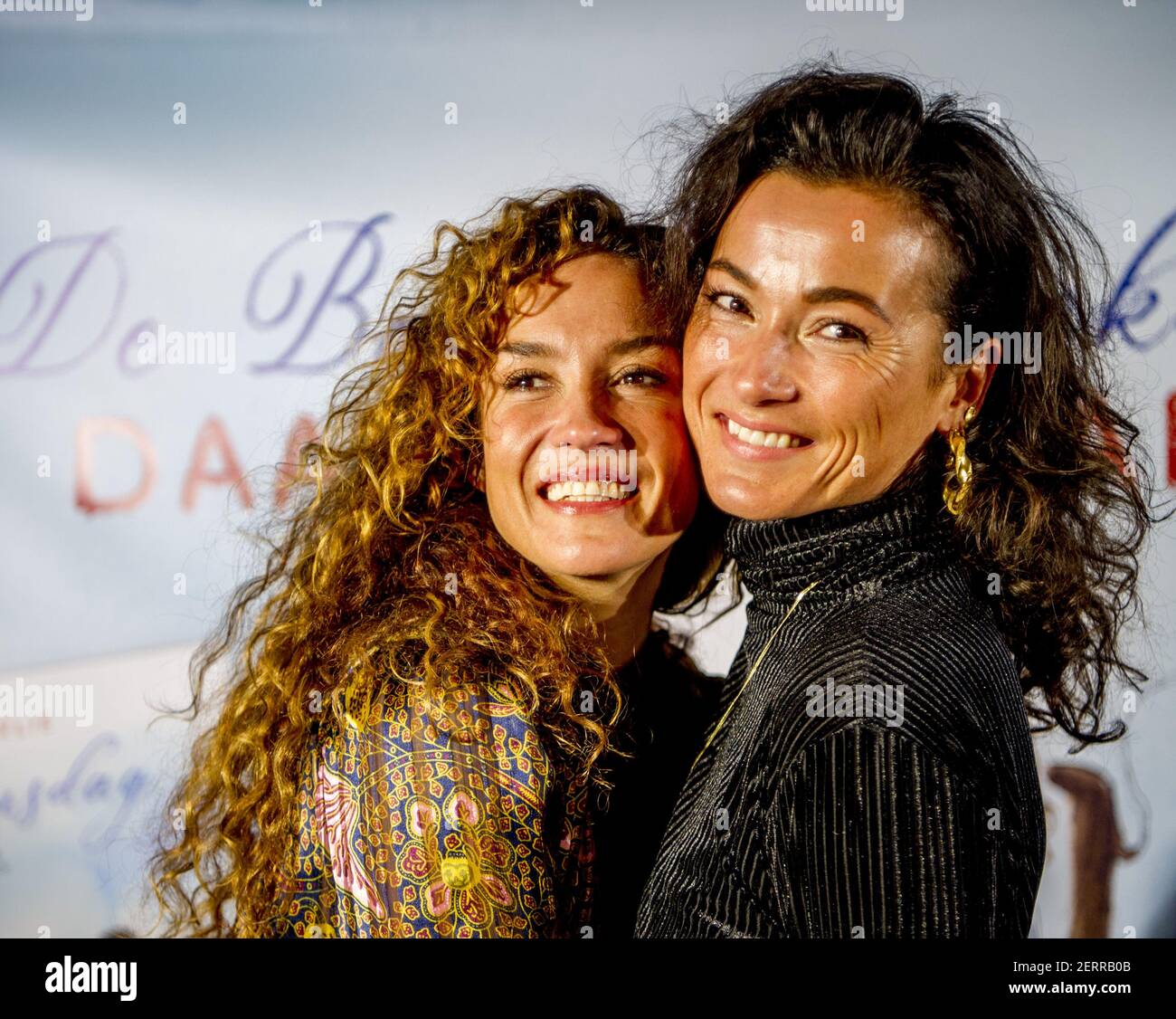 HILVERSUM Katja Schuurman And Birgit Schuurman During The hilversum-katja-schuurman-and-birgit-schuurman-during-the