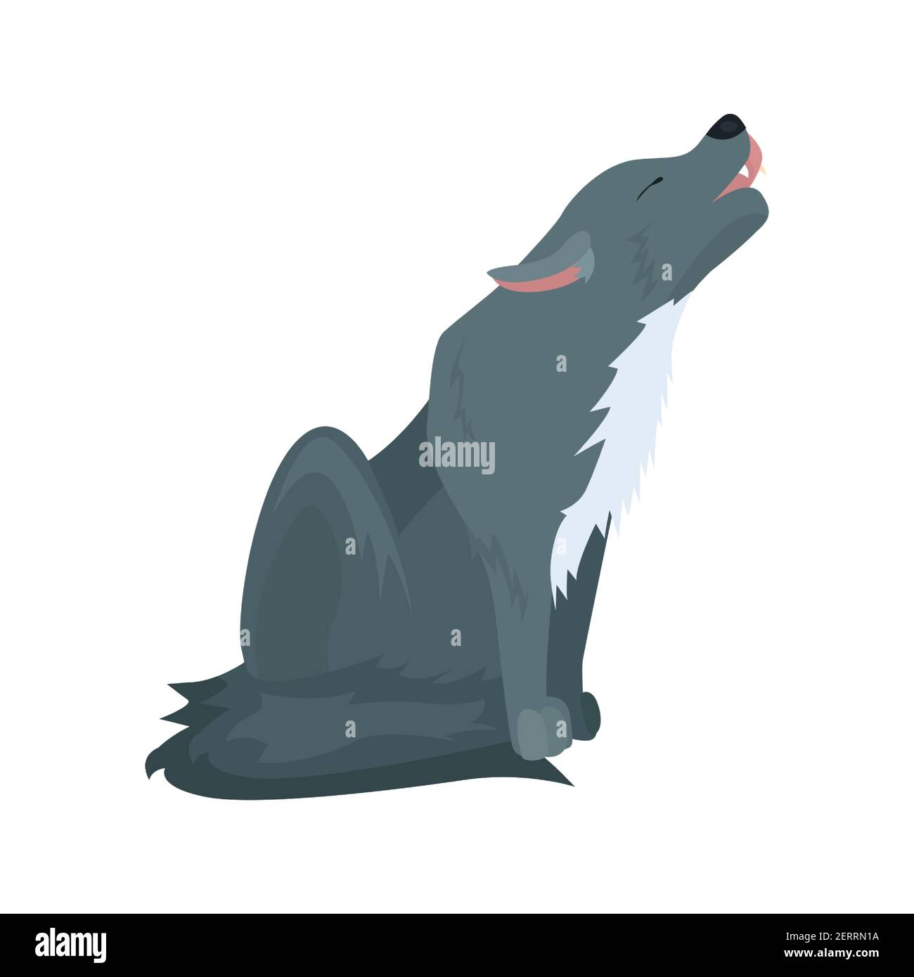 Wolf flat icon. Colored vector element from animals collection. Creative  Wolf icon for web design, templates and infographics Stock Vector Image &  Art - Alamy