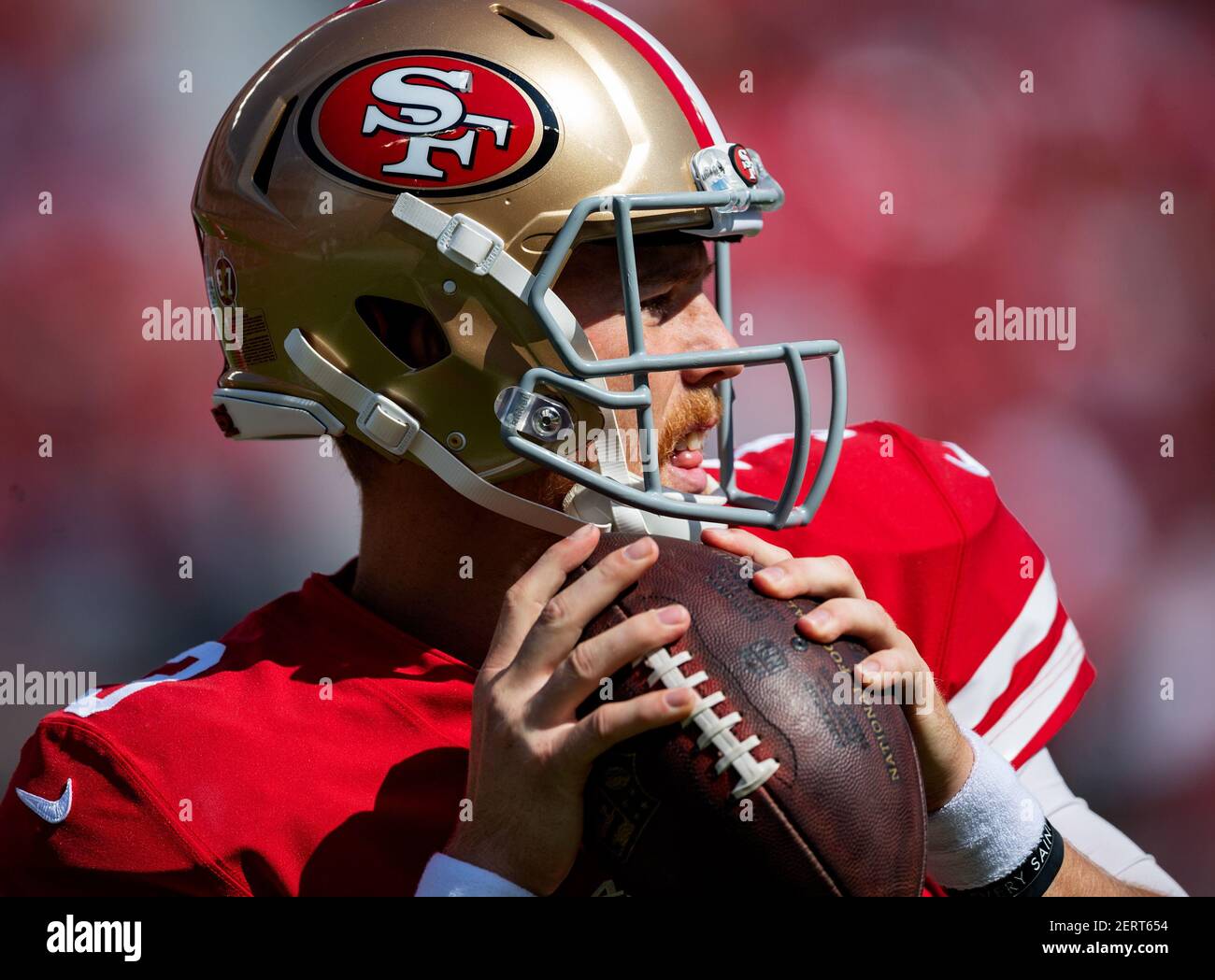 October 07, 2018: San Francisco 49ers Quarterback C.J. Beathard (3 ...